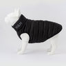 Reversible Dog Puffer Jacket - Black and Grey