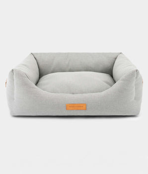 Grey Luxury Dog Bed