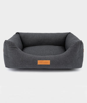 Dark Grey Luxury Dog Bed