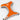 Mesh Dog Harness - Orange