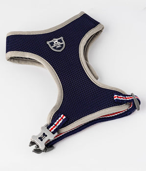Mesh Dog Harness - Navy