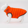 Reversible Dog Puffer Jacket - Orange and Navy