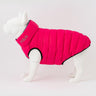 Reversible Dog Puffer Jacket - Pink and Grey