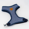 Fabric Dog Harness - Striped Navy
