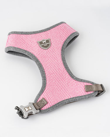 Pink And Gray Dog Harness Coralpina Dog Harness Sport Mesh Step In