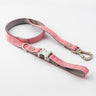 Tweed Dog Lead - Pink Checked