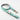 Tweed Dog Lead - Aqua Herringbone