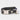 Tweed Metal Buckle Dog Collar - Grey Checked Herringbone