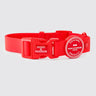 Waterproof Dog Collar - Red