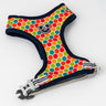 Fabric Dog Harness - Geometric Multi-colour