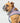 Checked Navy and Red Fabric Dog Collar Lifestyle