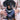 Navy Star Fabric Dog Collar Lifestyle