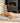 Grey Herringbone Foam Mattress Dog Bed Lifestyle