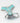 Mesh Dog Harness - Aqua Back Buckle