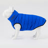 Reversible Dog Puffer Jacket - Blue and Navy