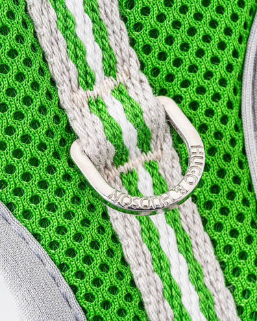 Mesh Dog Harness - Green D Ring