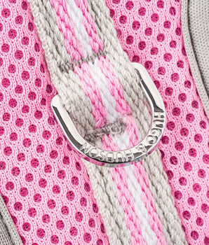 Mesh Dog Harness - Pink D Ring