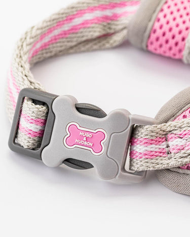 Pink mesh dog harness outlet