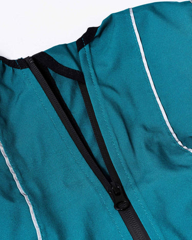 Protective Dog Overalls - Teal Opening
