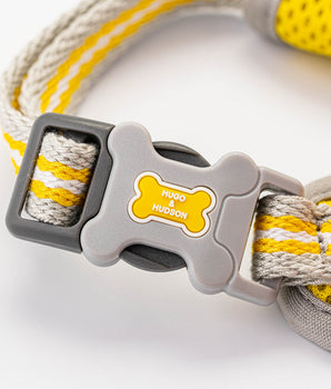 Mesh Dog Harness - Yellow Buckle
