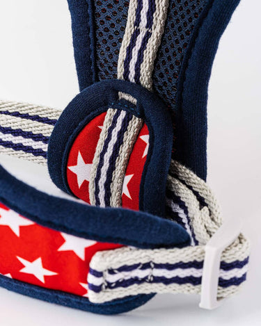 Fabric Dog Harness - Red Star Adjustment