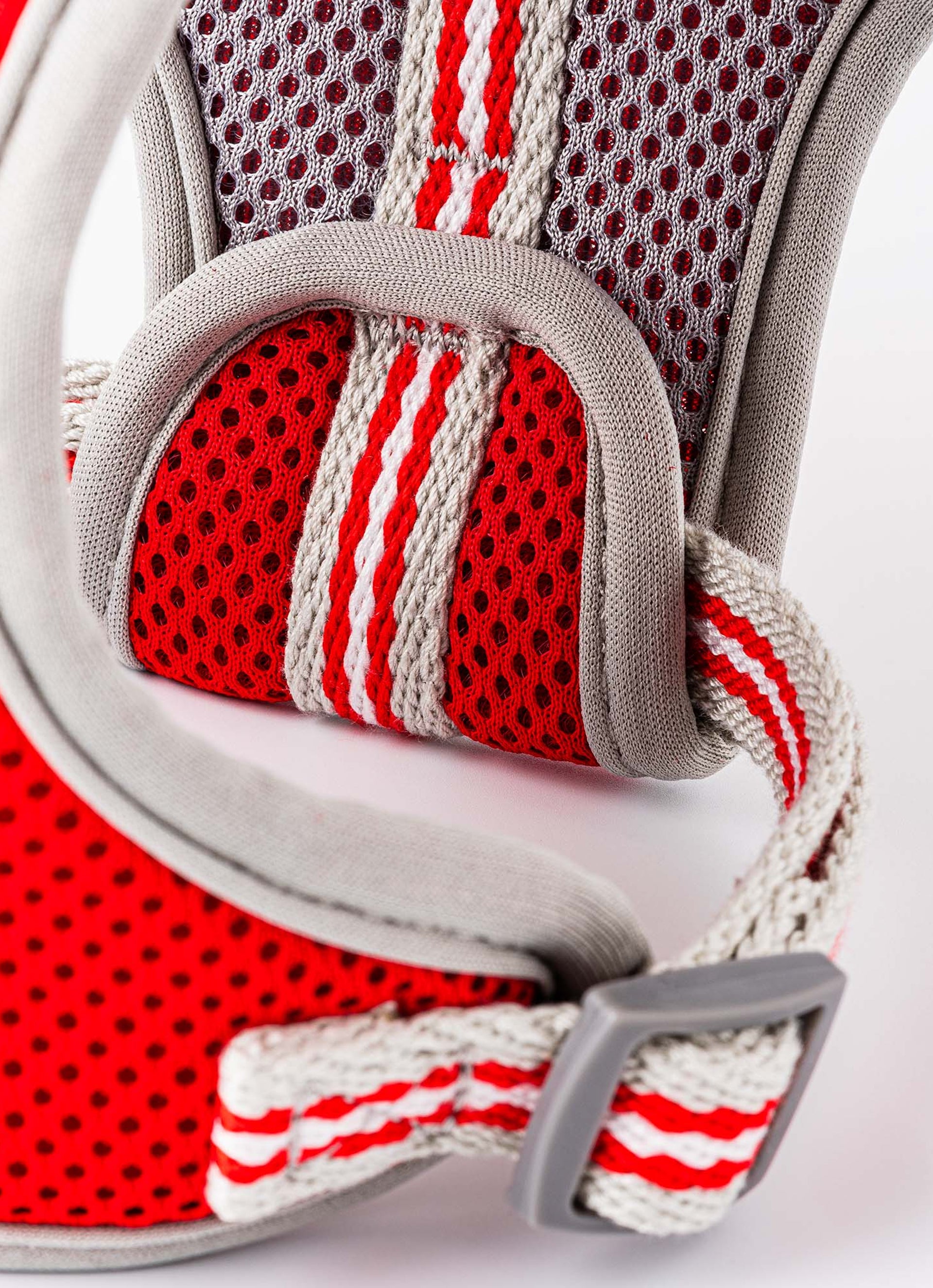 Mesh Dog Harness Red Hugo & Hudson London