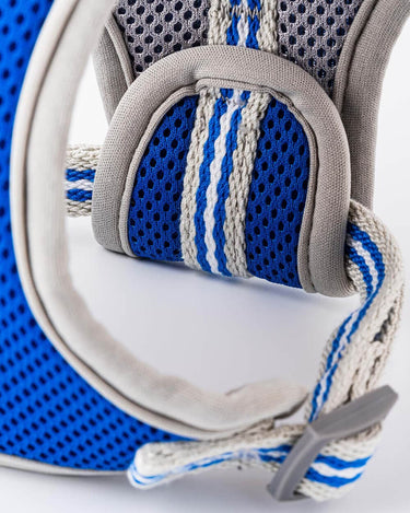 Mesh Dog Harness - Royal Blue Adjustment