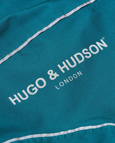 Protective Dog Overalls - Teal Branding