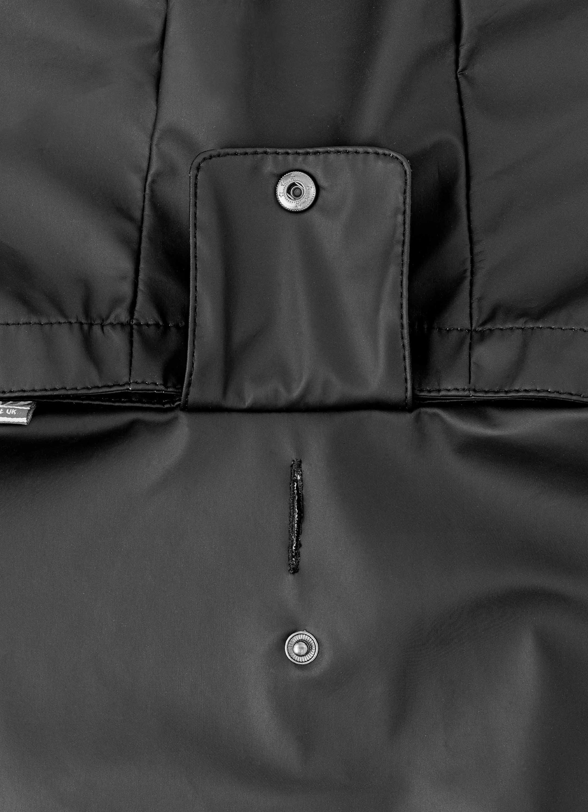 Allweather Dog Raincoat Black Hugo & Hudson London