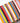 Fabric Dog Collar - Striped Multi-color