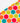 Fabric Dog Collar - Geometric Multi-color