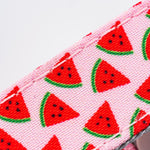 Fabric Dog Collar - Pink Watermelon