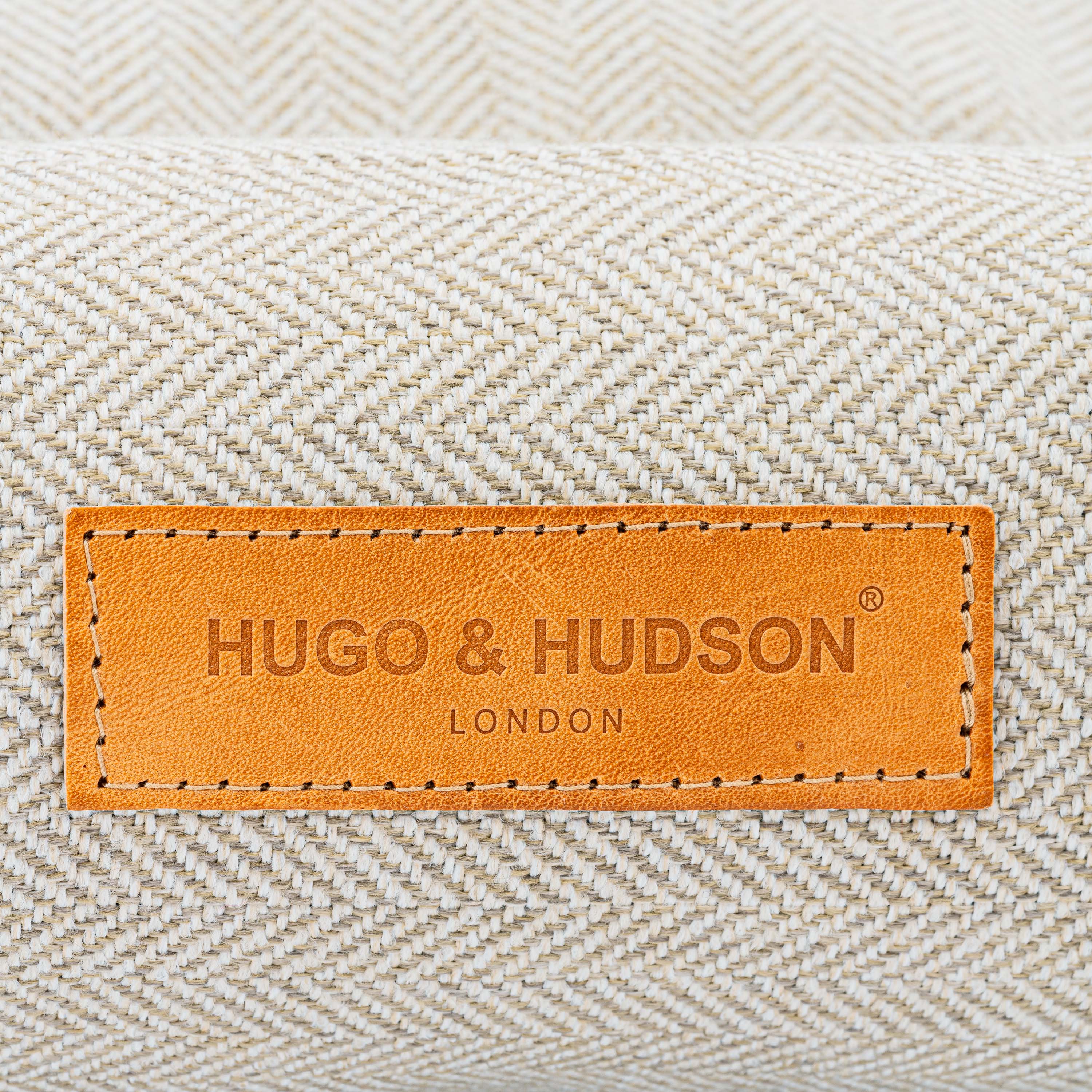 Luxury Dog Bed Grey Hugo & Hudson London