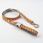 Fabric Dog Leash - Geometric Multi-color