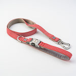 Fabric Dog Leash - Red Star