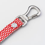 Fabric Dog Leash - Red Star