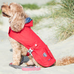 Fabric Dog Leash - Red Star