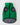 Reversible Dog Puffer Jacket - Dark Green and Grey