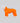 Reflective Hooded Dog Overalls - Neon Orange