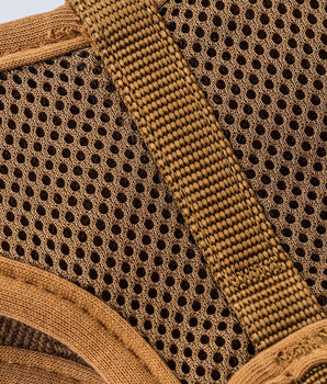 Tweed Dog Harness - Caramel Checked Herringbone