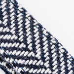 Tweed Dog Leash - Navy Herringbone