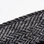 Tweed Dog Leash - Grey Checkered Herringbone
