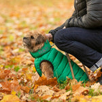 Tweed Dog Leash - Caramel Checkered Herringbone
