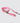Pink Herringbone Luxury Tweed Dog Lead