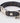 Tweed Metal Buckle Dog Collar - Grey Checkered Herringbone