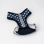 Fabric Dog Harness - Navy Star