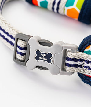 Fabric Dog Harness - Geometric Multi-color