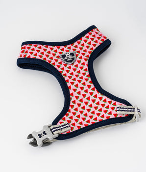 Fabric Dog Harness - Pink Watermelon