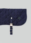 Navy Quilted Dog Jacket