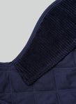 Navy Quilted Dog Jacket